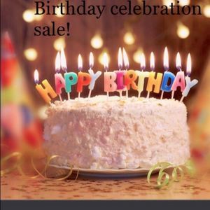 Birthday celebration sale!! Hurry on over. Bundle and save! 5-16-22! Celebrate u